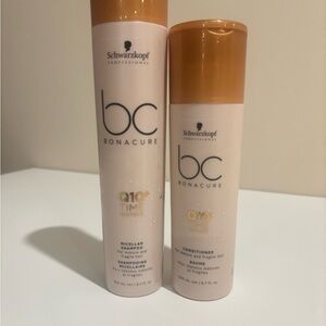 Schwarzkopf BC Bonacure Q10+ Time Restore Shampoo & Conditioner - Beige & Gold